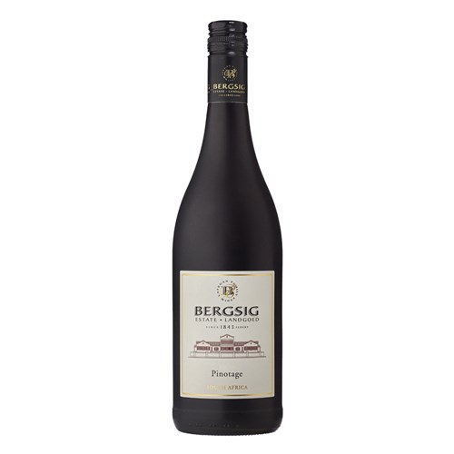 Bergsig Estate Pinotage 75cl - South African Red Wine - Perfect Gift